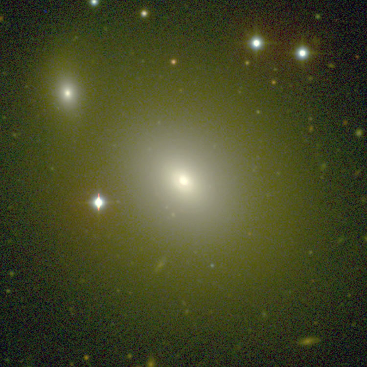 Carnegie-Irvine Galaxy Survey image of elliptical galaxy NGC 7196