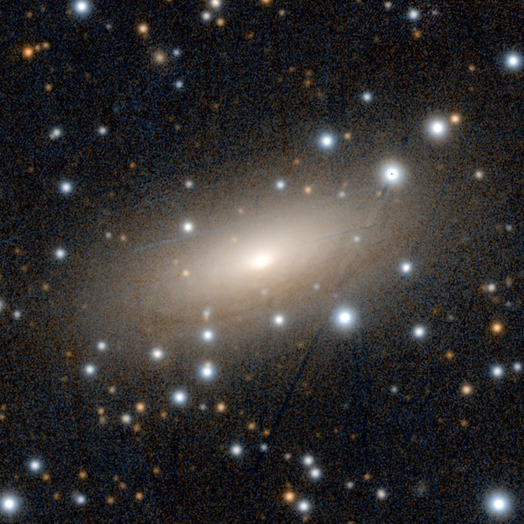 PanSTARRS image of spiral galaxy NGC 7197