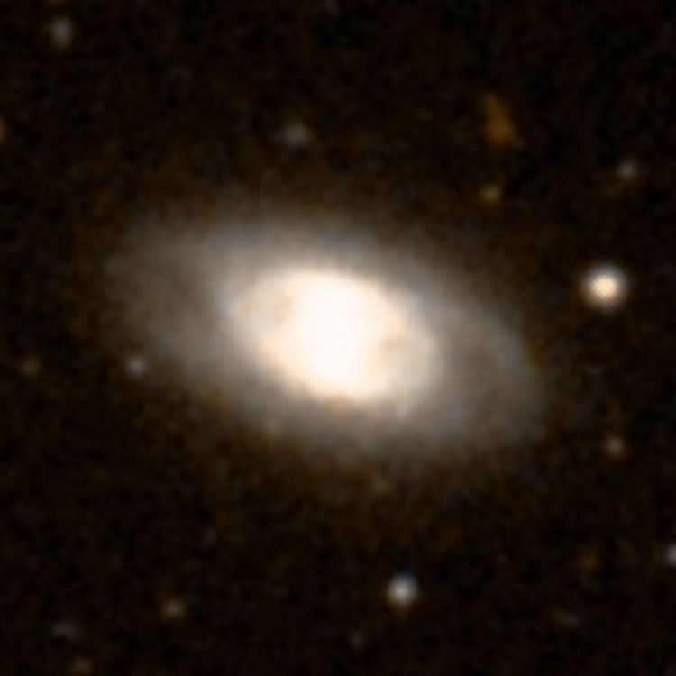 DSS image of lenticular galaxy NGC 7203