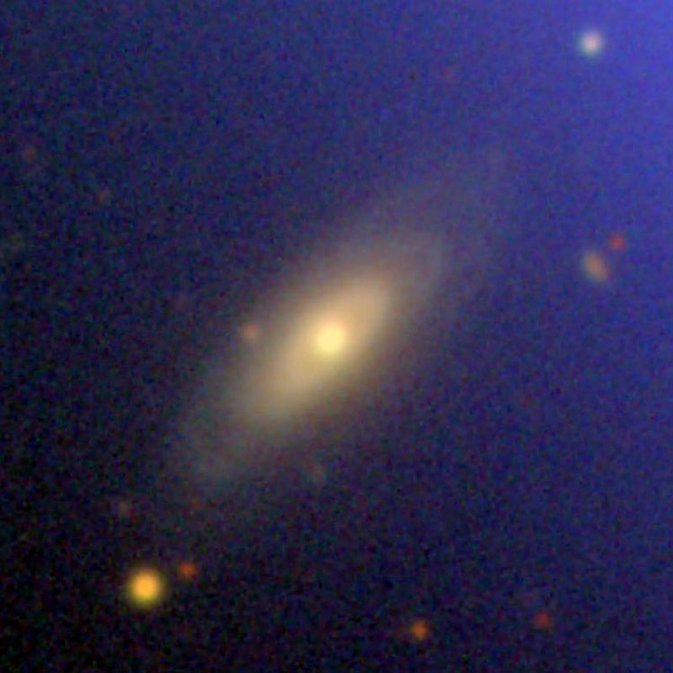 SDSS image of spiral galaxy NGC 722