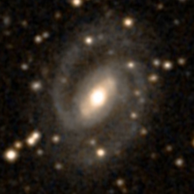 DSS image of spiral galaxy NGC 7228