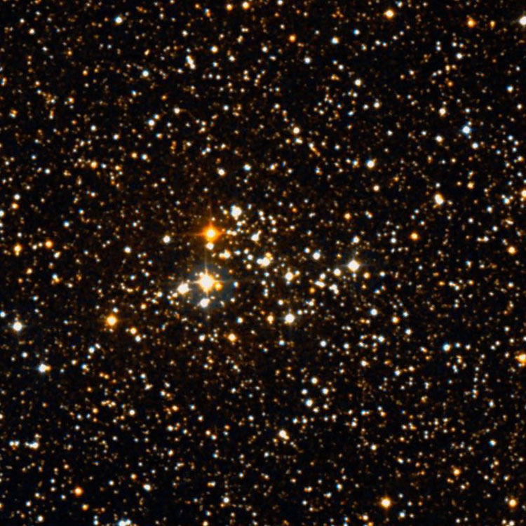 DSS image of region near open cluster NGC 7235
