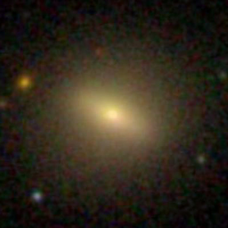 SDSS image of lenticular galaxy NGC 7239