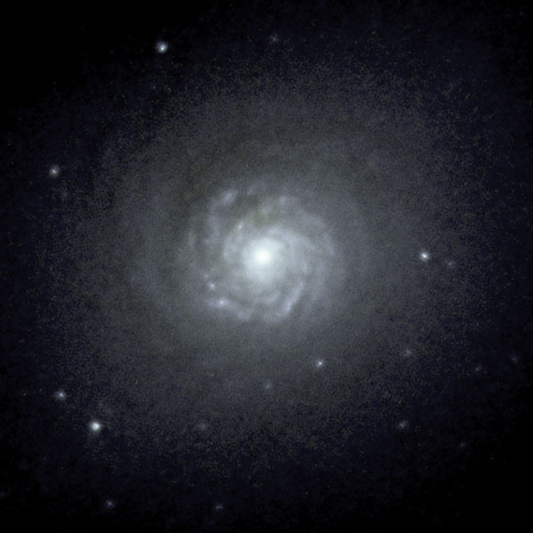 HST image of the nucleus of spiral galaxy NGC 7257
