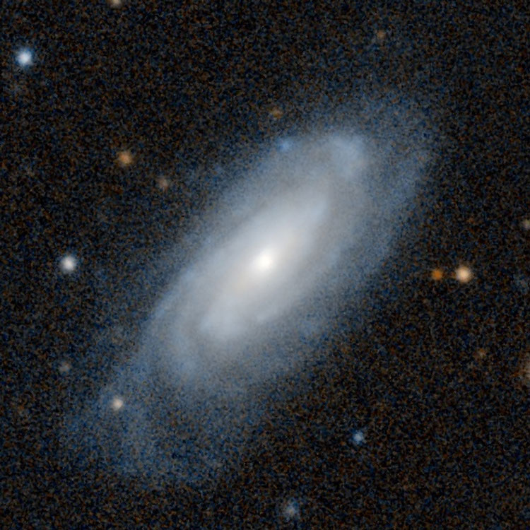 PanSTARRS image of spiral galaxy NGC 7258