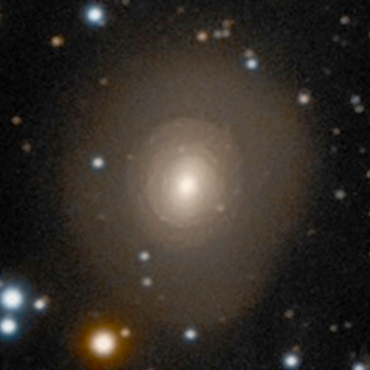 Rick Johnson image of lenticular galaxy NGC 7265