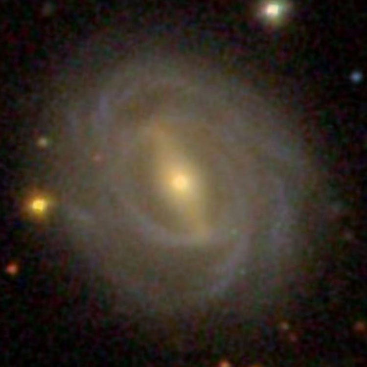 SDSS image of spiral galaxy NGC 7272