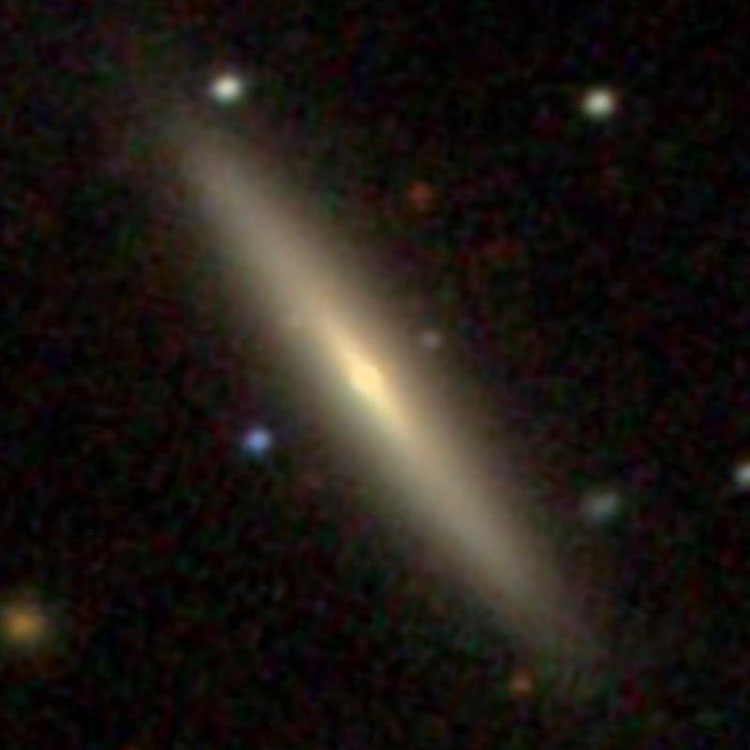 SDSS image of spiral galaxy NGC 7275