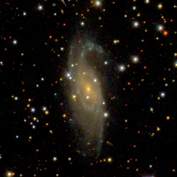 SDSS image of spiral galaxy NGC 7282