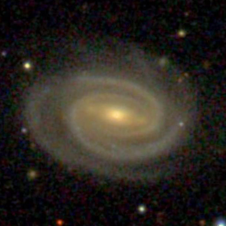 SDSS image of spiral galaxy NGC 7312