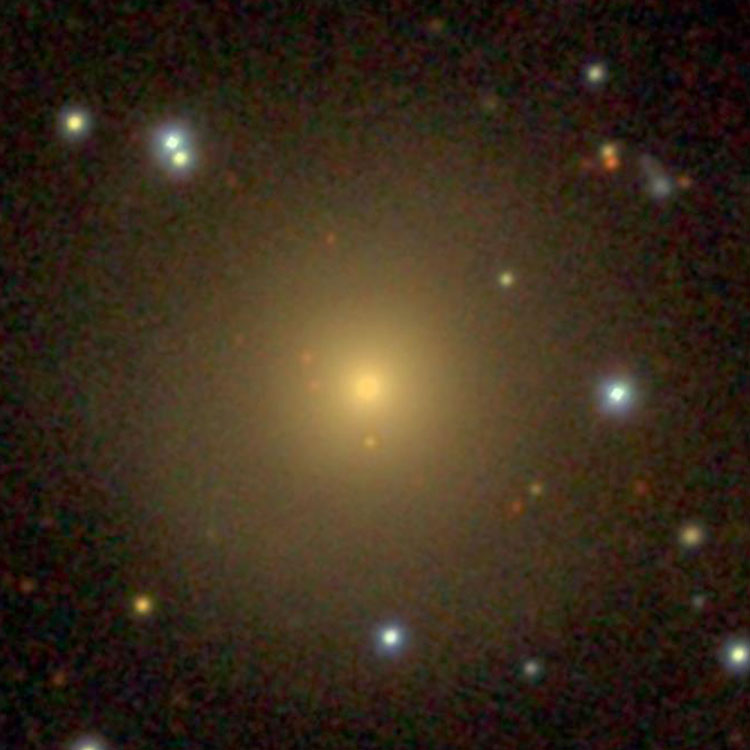 SDSS image of lenticular galaxy NGC 7315