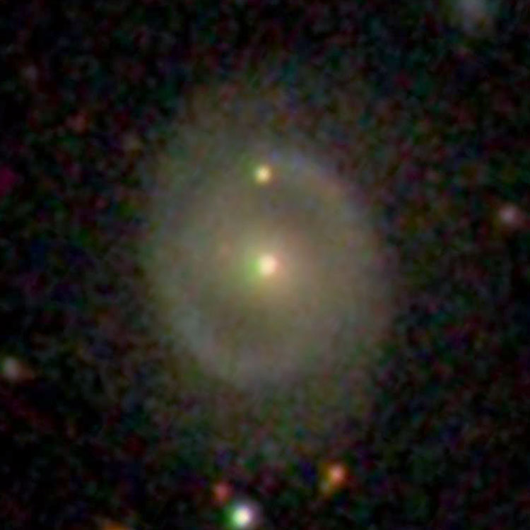 SDSS image of spiral galaxy PGC 69279, also known as NGC 7320C