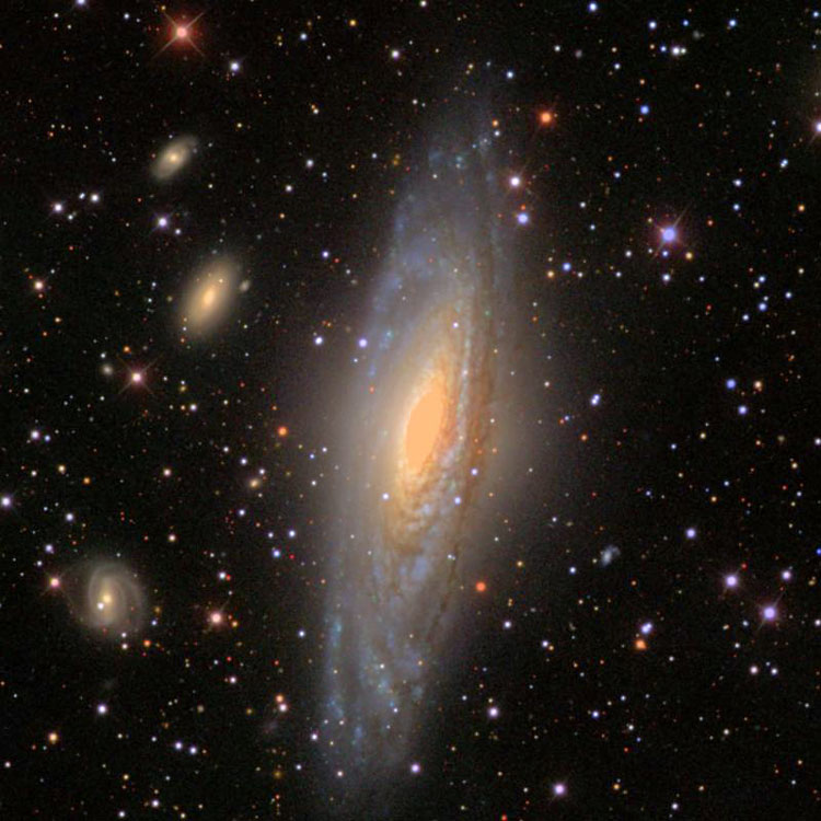 SDSS image of spiral galaxy NGC 7331