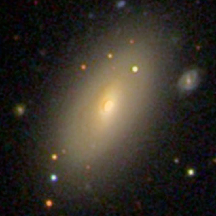 SDSS image of lenticular galaxy NGC 7335