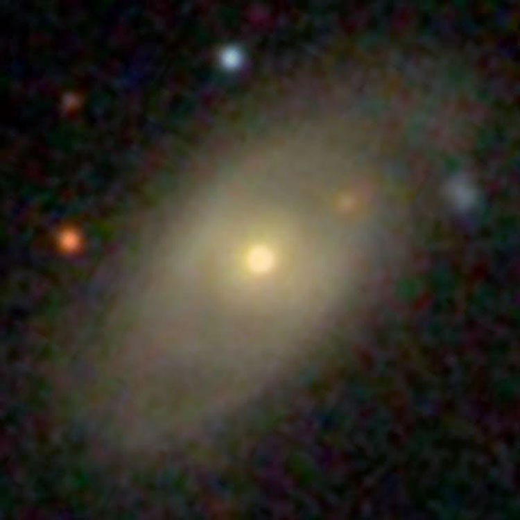 SDSS image of spiral galaxy NGC 7336