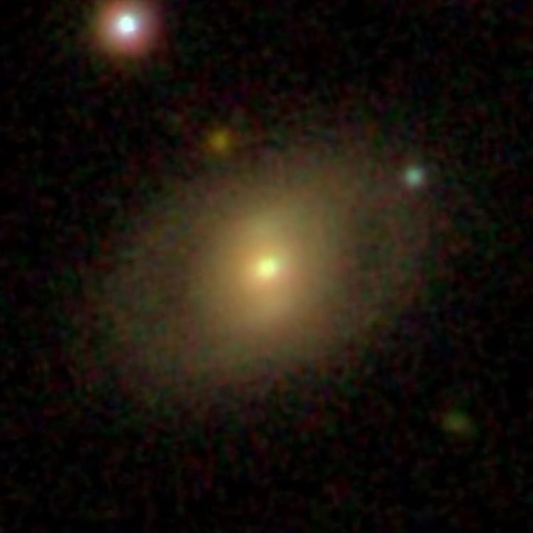 SDSS image of lenticular galaxy NGC 739