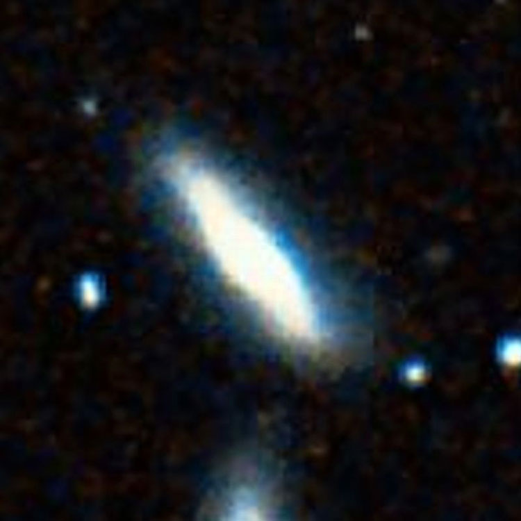 DSS image of lenticular galaxy NGC 7443