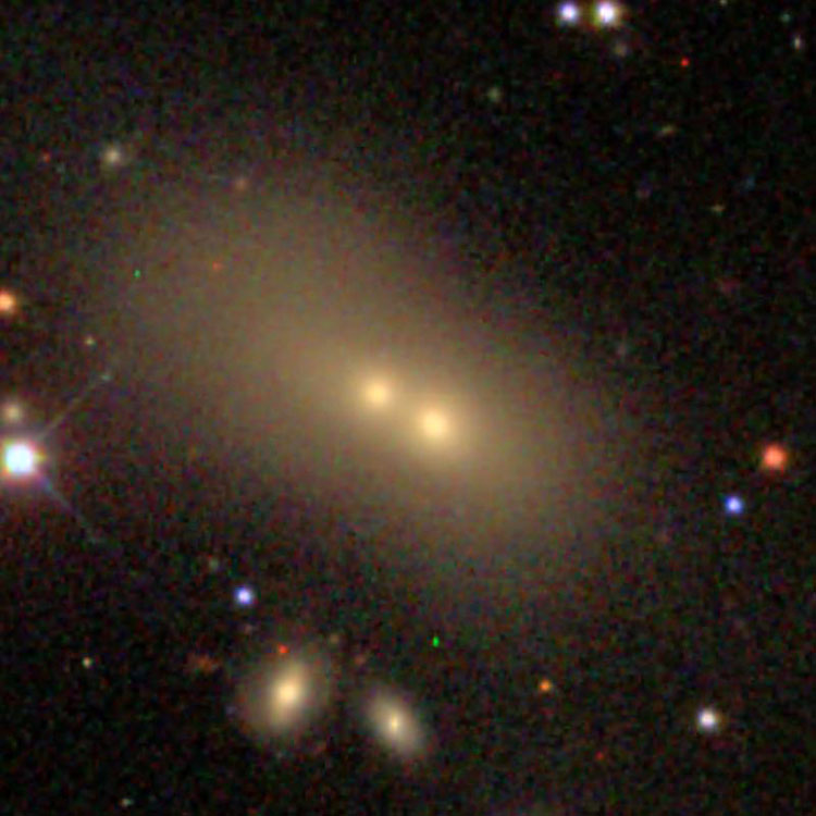 SDSS image of the pair of galaxies listed as NGC 7459