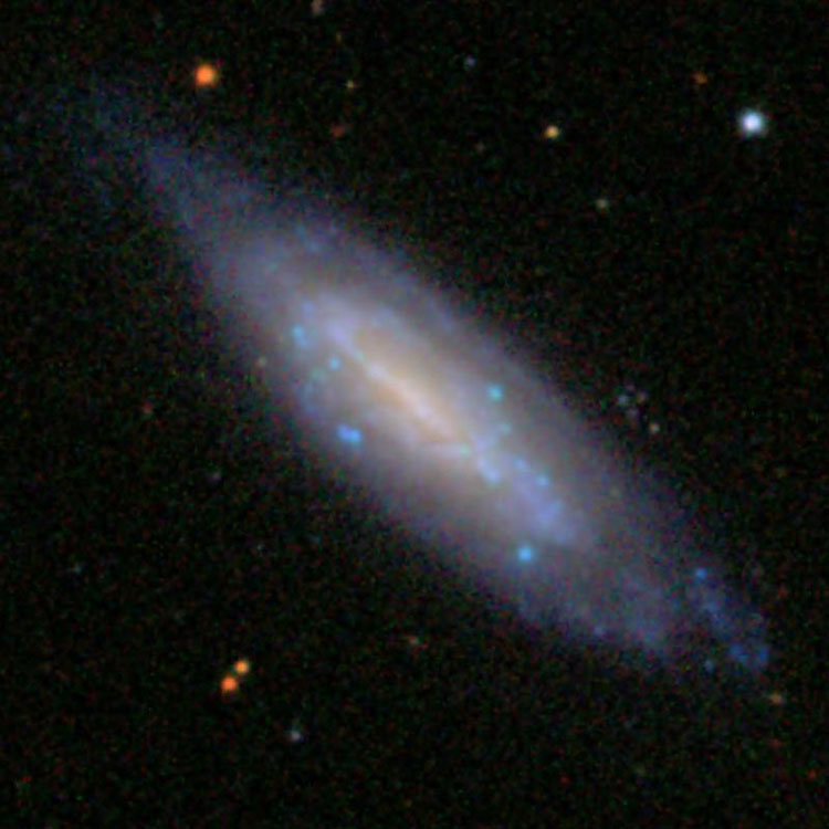 SDSS image of spiral galaxy NGC 755