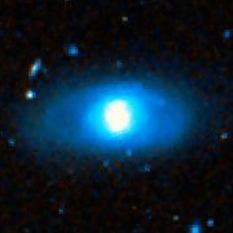 DSS image of lenticular galaxy NGC 7632