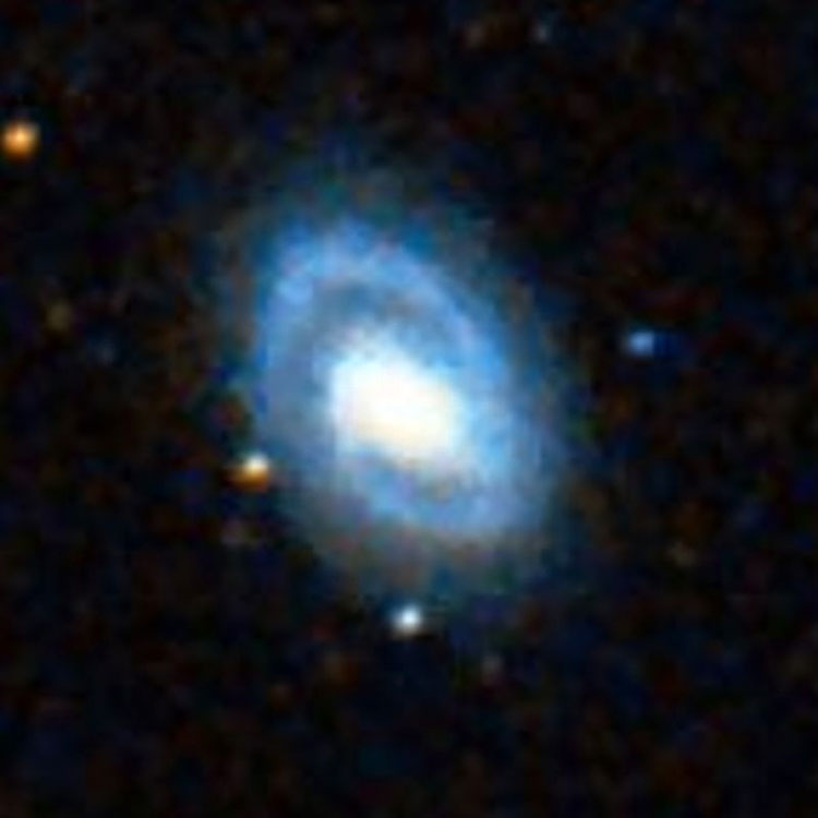 DSS image of spiral galaxy NGC 7724