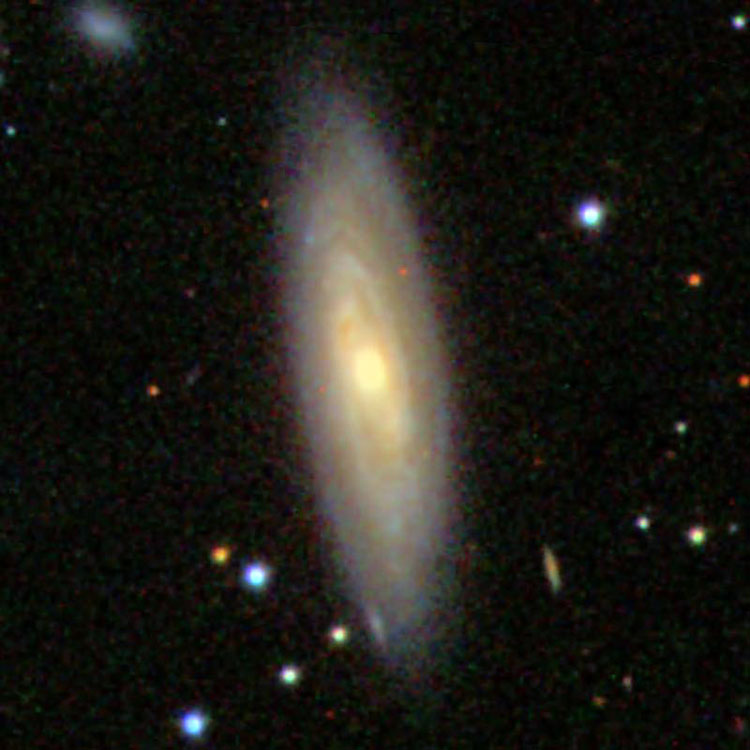 SDSS image of spiral galaxy NGC 7729