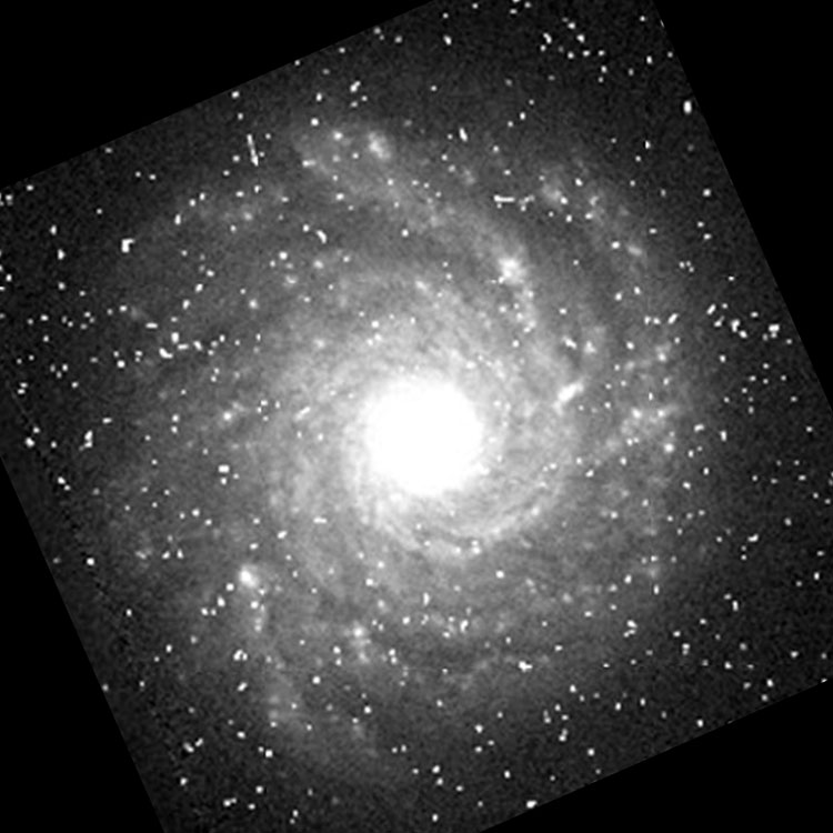 HST image of spiral galaxy NGC 7811