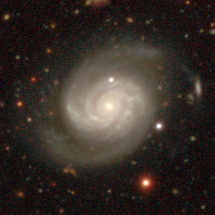 DSS image of spiral galaxy NGC 7812