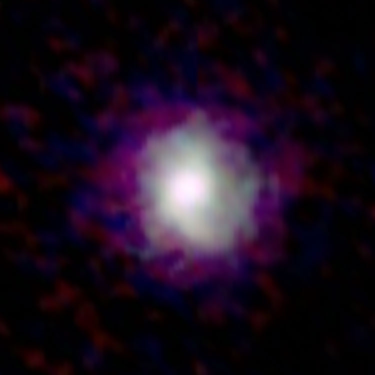 2MASS image of spiral galaxy NGC 7823