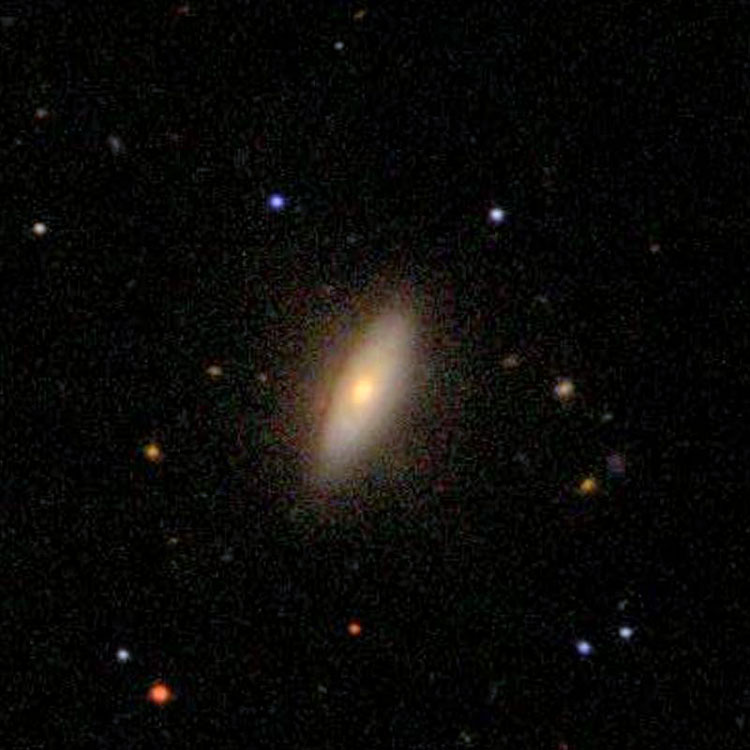 SDSS image of spiral galaxy NGC 7835