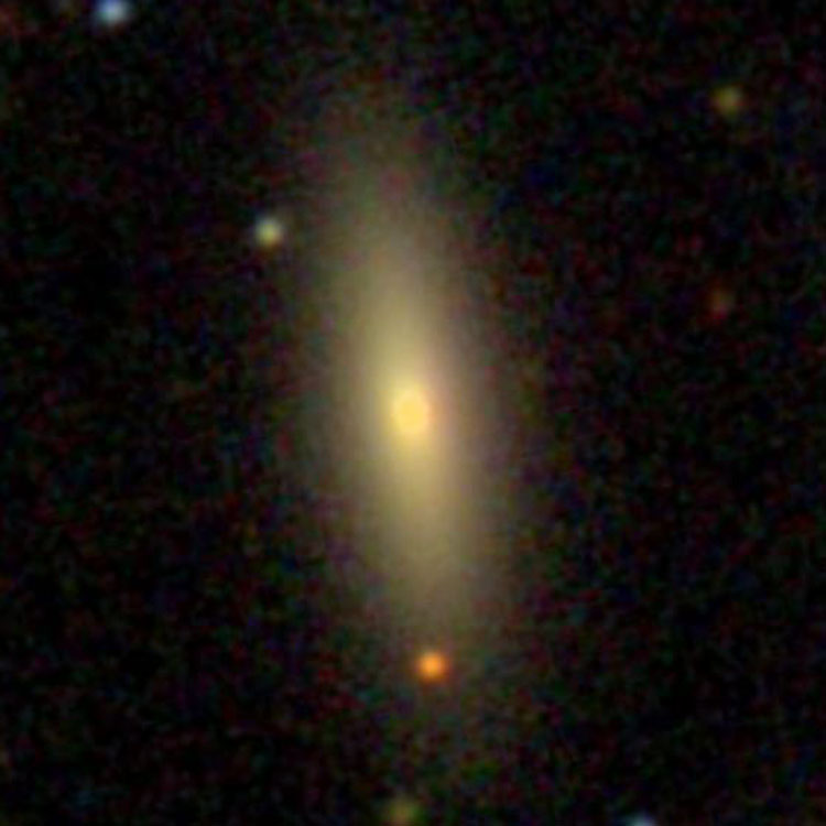 SDSS image of lenticular galaxy NGC 804