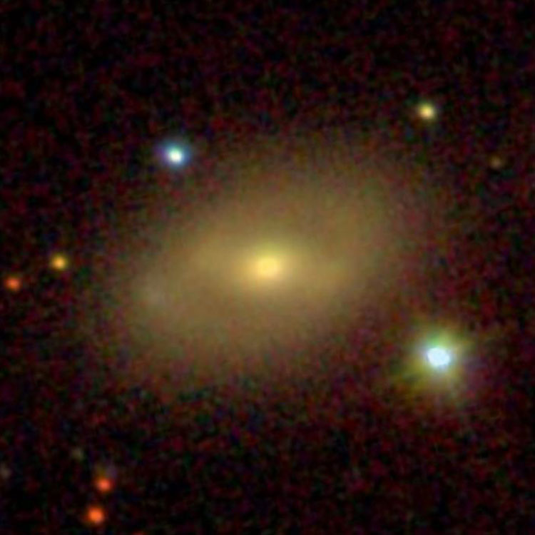 SDSS image of lenticular galaxy NGC 805