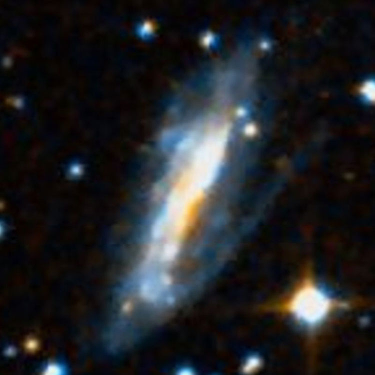 DSS image of spiral galaxy NGC 812