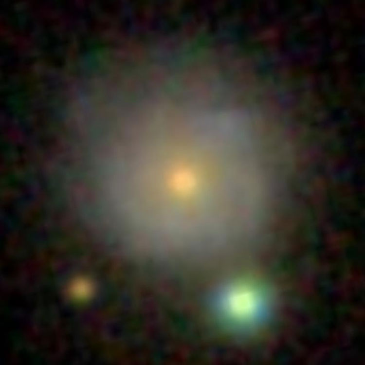 SDSS image of spiral galaxy NGC 816