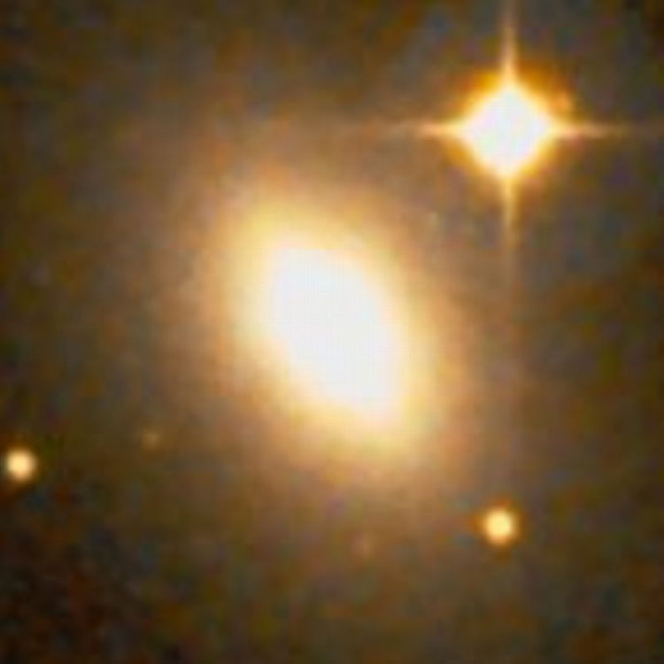 DSS image of elliptical galaxy NGC 821