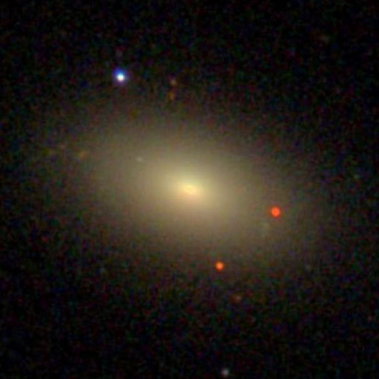 SDSS image of lenticular galaxy NGC 830