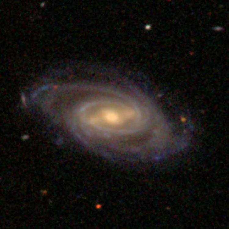 SDSS image of spiral galaxy NGC 840