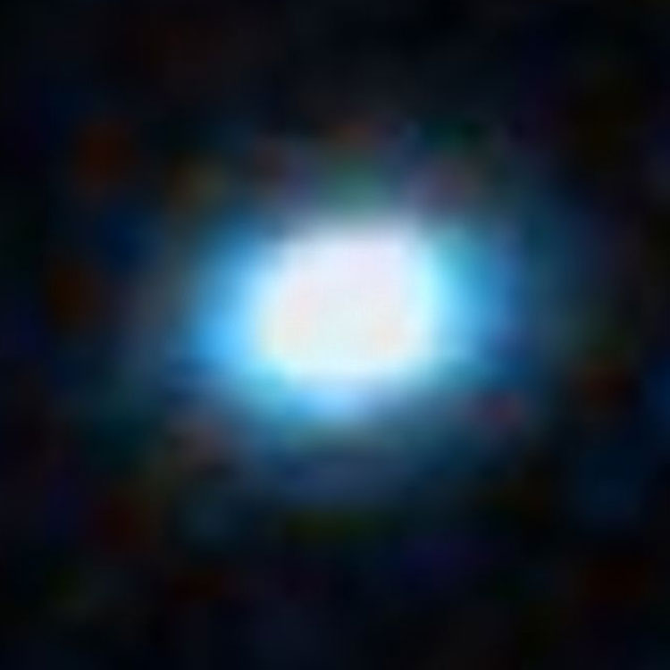 DSS image of lenticular galaxy NGC 849