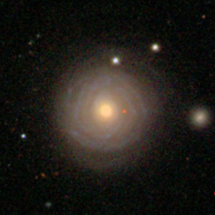 SDSS image of spiral galaxy NGC 863
