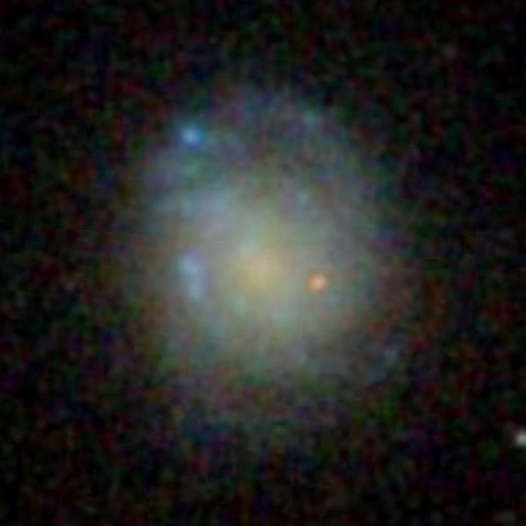 SDSS image of spiral galaxy NGC 879