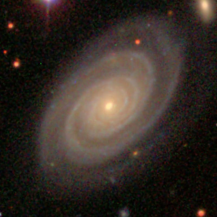 SDSS image of spiral galaxy NGC 881