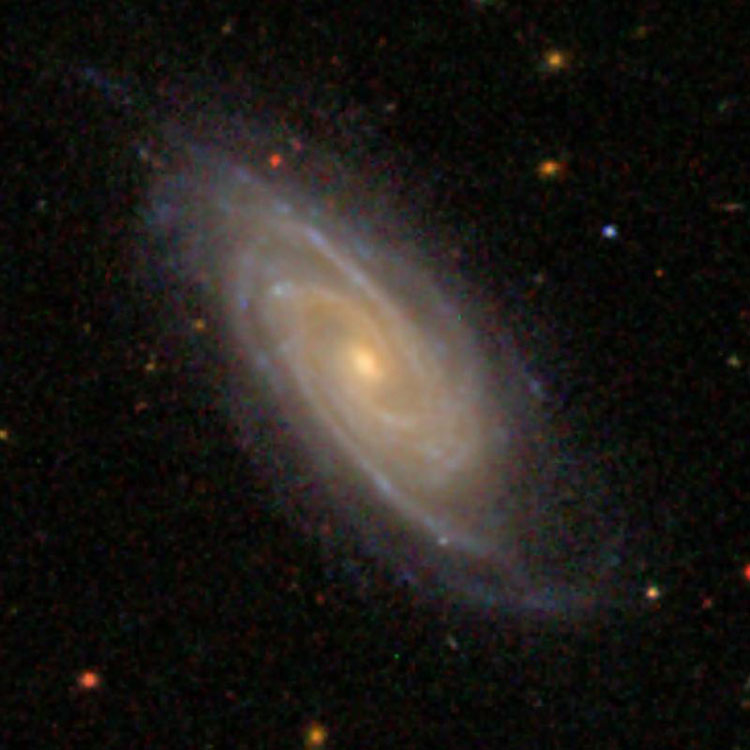 SDSS image of spiral galaxy NGC 926