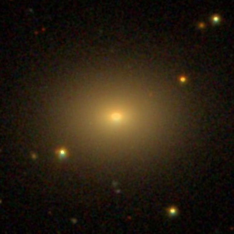 SDSS image of elliptical galaxy NGC 938