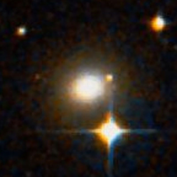 DSS image of lenticular galaxy NGC 966