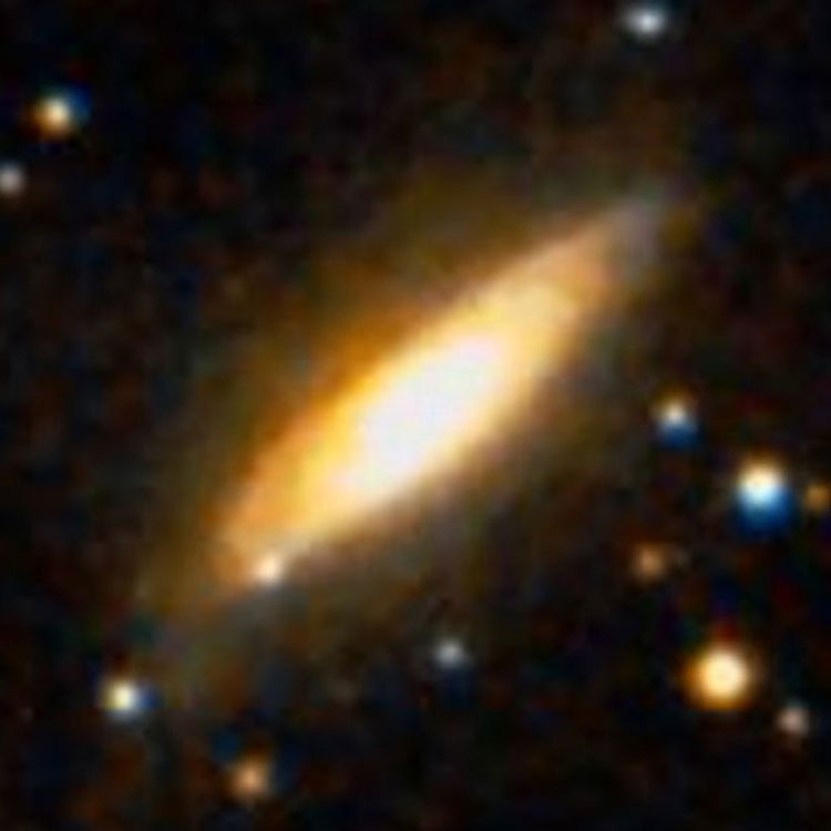 DSS image of spiral galaxy NGC 982