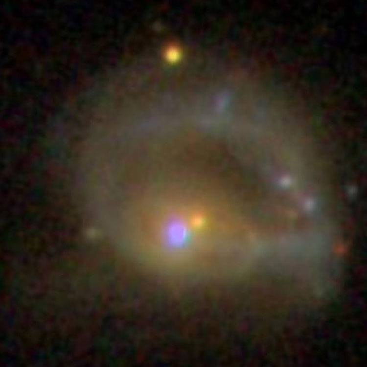 SDSS image of ring galaxy NGC 985