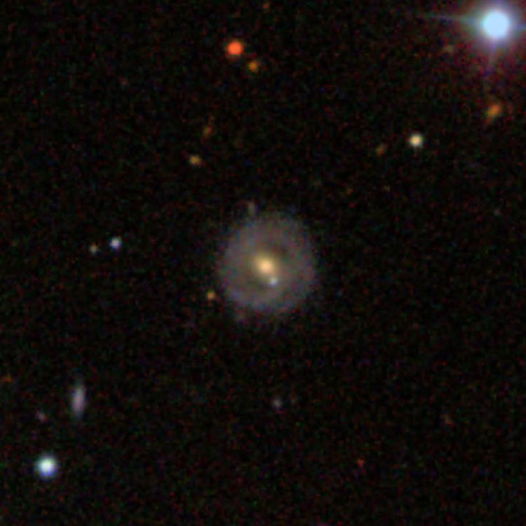 SDSS image of spiral galaxy PGC 1411150, which may be IC 3083