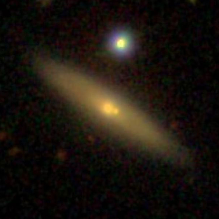 SDSS image of lenticular galaxy PGC 169989, a candidate for NGC 116
