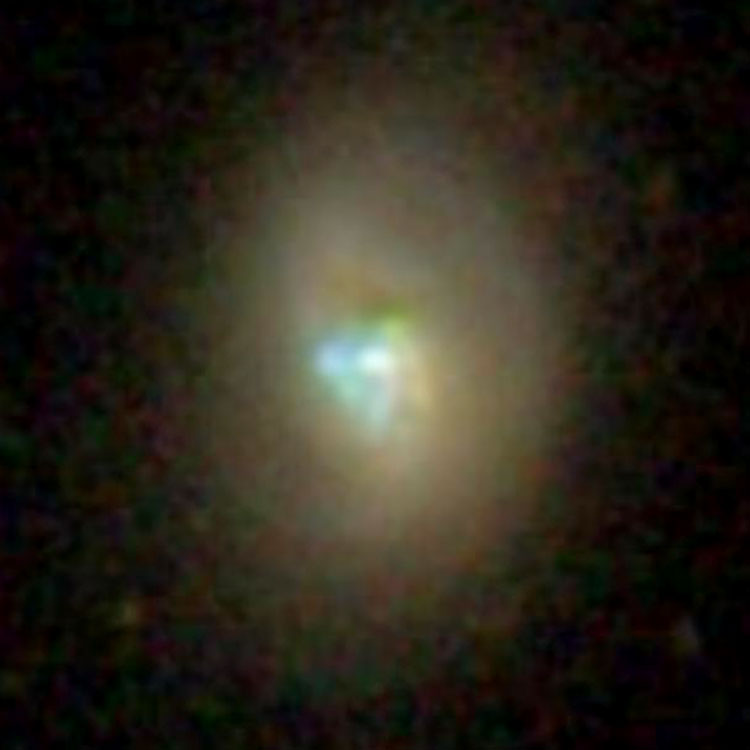 SDSS image of spiral galaxy PGC 1914, also known as HCG 2b