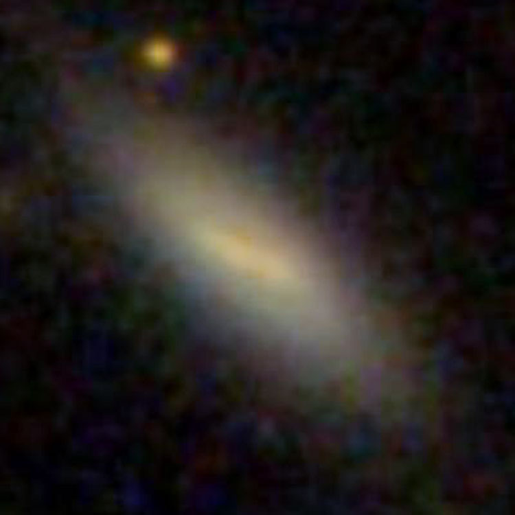 SDSS image of spiral galaxy PGC 212552, which is sometimes misidentified as NGC 162